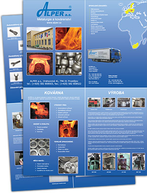Reklamní katalog pro Alper a.s.